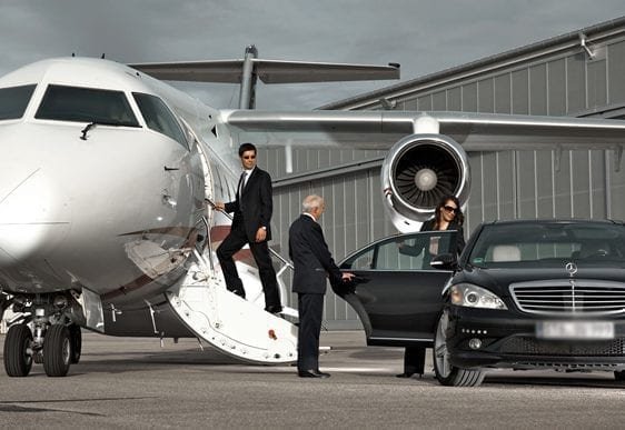 Private Aviation Chauffeur London UK