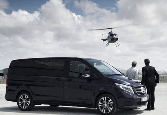 Heliport chauffeur v class